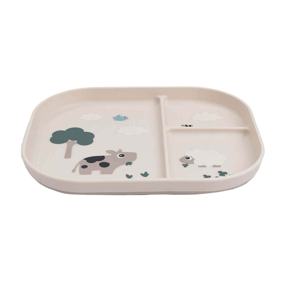 Fait par les compartiments de cerf Kleine Farm Beige