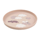 Fait par plaque de compartiment de cerf nuages ​​heureux rose - afbeelding 2