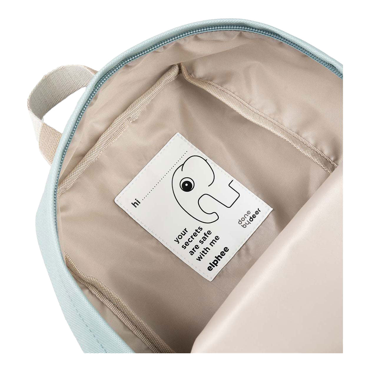 Fait par le sac à dos pour enfants Elphee Blue 4 L