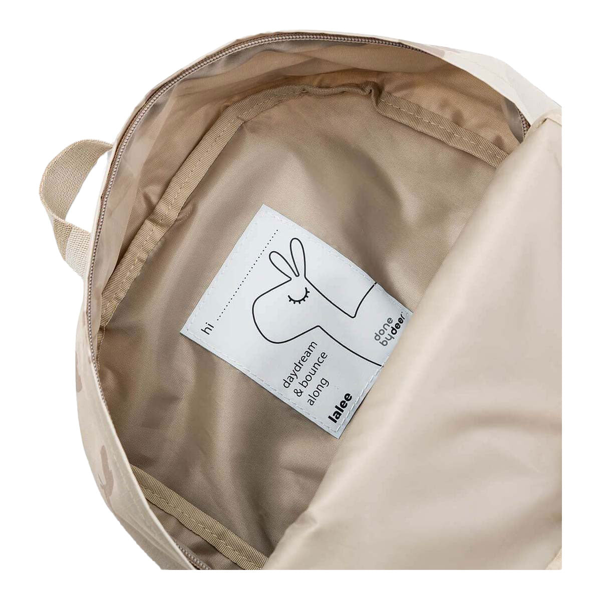 Fait par Deer Children's Sackepack Lalee Beige 5 L