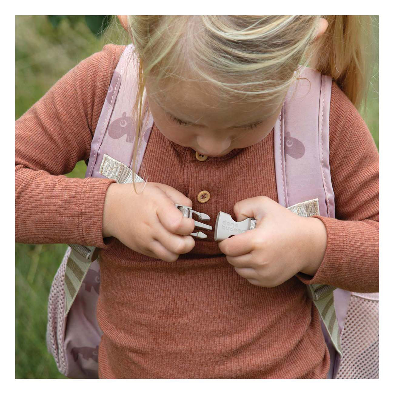 Fait par Deer Children's Sackepack Lalee Beige 5 L