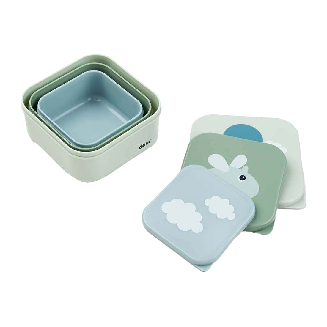 Terminé par Deer Snackbox Happy Clouds Green, 3e.