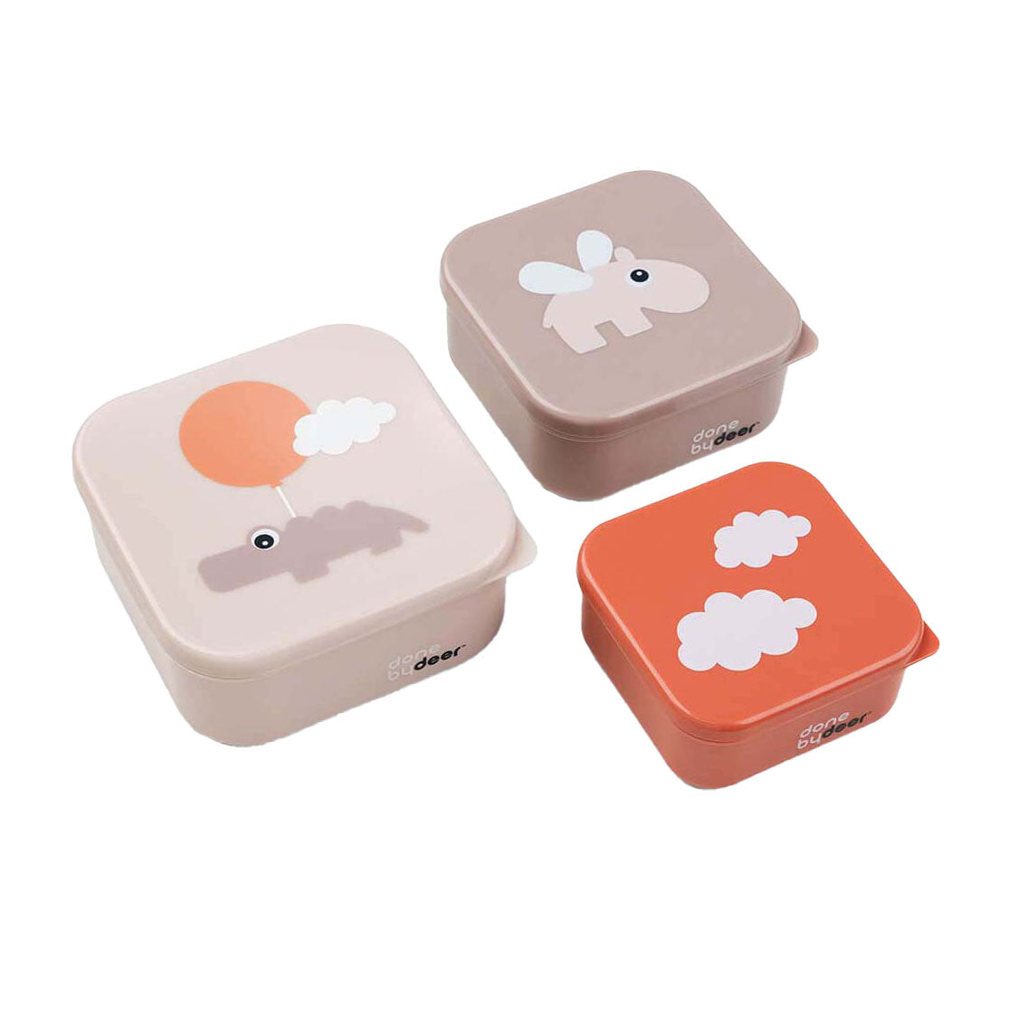 Fait par le cerf snackbox happy nuds rose, 3e.