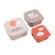 Fait par le cerf snackbox happy nuds rose, 3e.