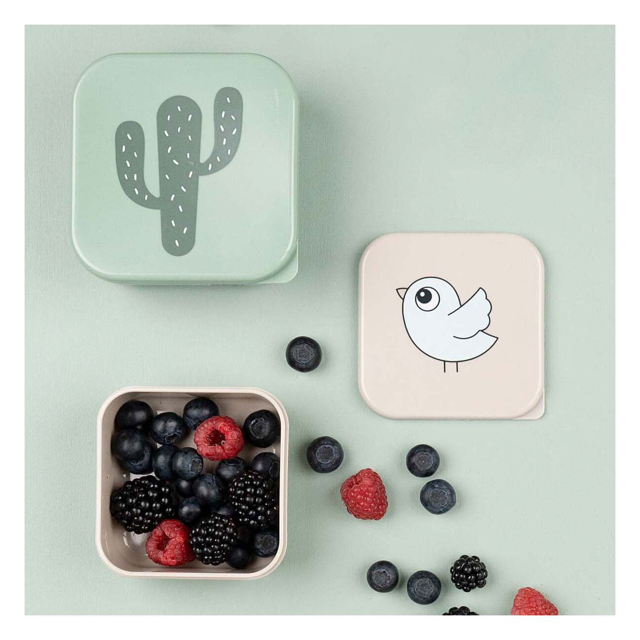 Fait par cerf snackbox lalee beige mix, 3st.