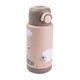 Fait par des cerfs isolés bouteille de boisson minuscule ferme - rose