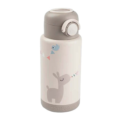 Fait par des cerfs isolés de la célébration de la bouteille de consommation - Beige