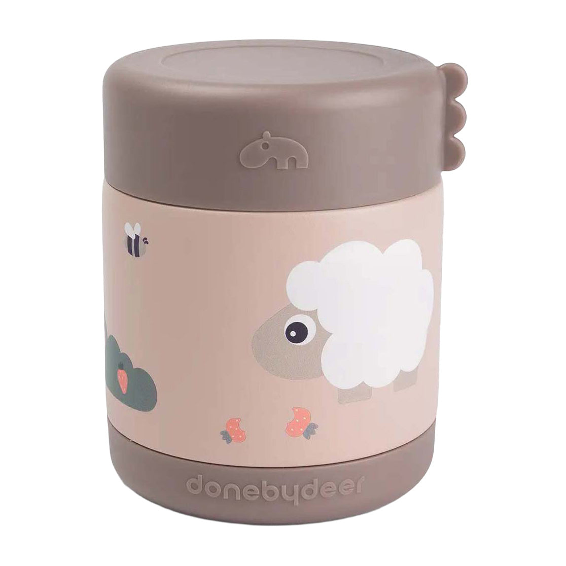 Fait par la banque alimentaire isolée de cerfs Tiny Farm - Pink