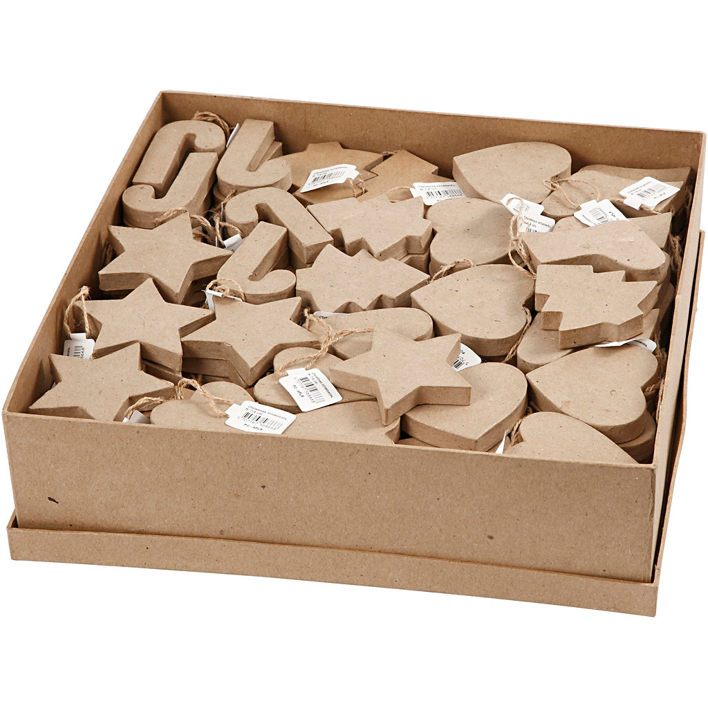 Cintres de Noël Creativ company, h: 7-8 cm, 174 pièces 1 boîte