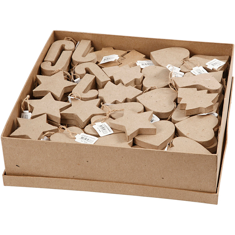 Cintres de Noël Creativ company, h: 7-8 cm, 174 pièces 1 boîte