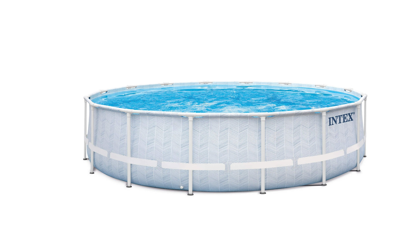 Piscine Intex Chevron Prism Crame 488 x 122 cm