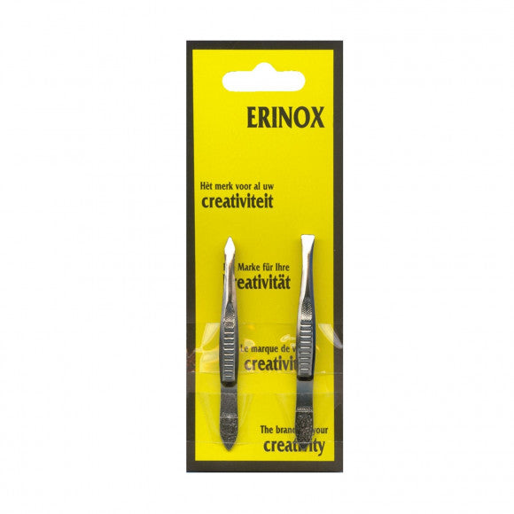Reuser Erinox • jeu de 2 pinces à épiler