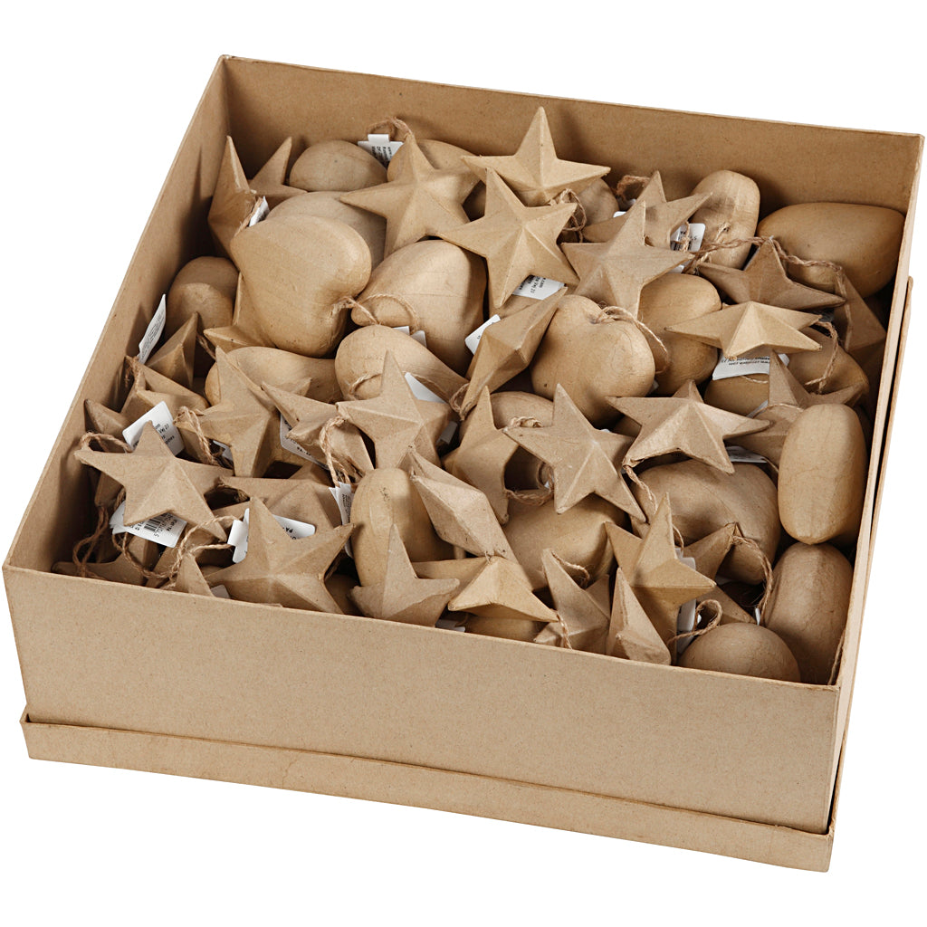 Cintres de Noël Creativ company, d 8 cm, 80 pièces, 1 boîte