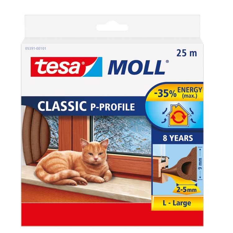 Tesa 1003330 - profil moll cl.p largeur 25m | 10 pièces