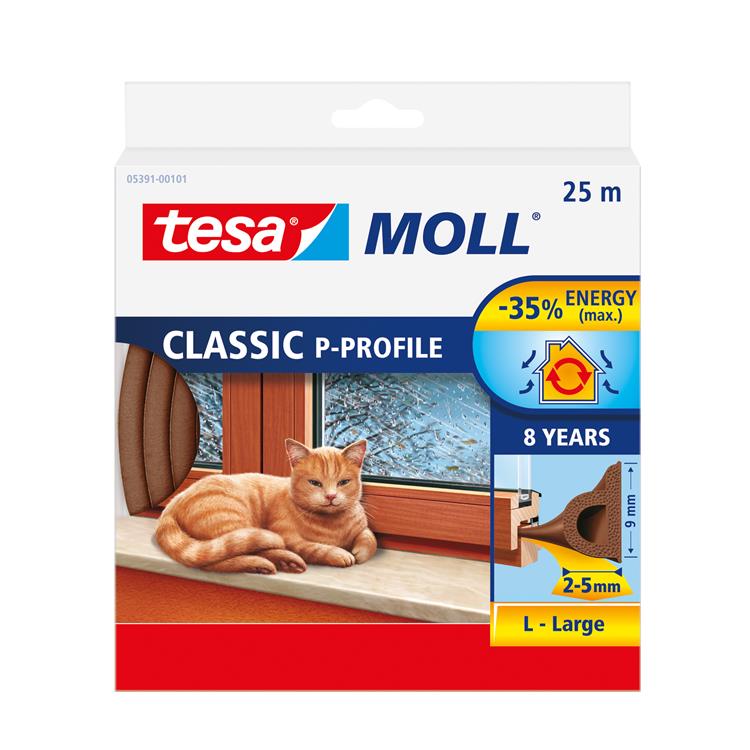 Tesa 1003330 - profil moll cl.p largeur 25m | 10 pièces