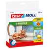 Tesa 1003331 - profil moll cl.e blanc 25m | 10 pièces