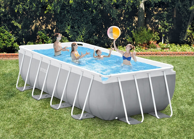 Piscine Intex Prism Crame 488 x 244 x 107 cm Piscine rectangulaire