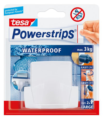 Tesa 1005369 - crochet duo powerstr wp wt | 6 pièces