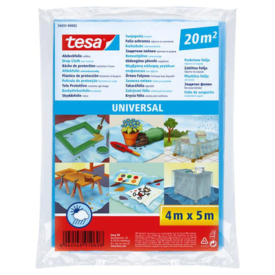 Tesa 1004690 - film de couverture univ. 4mx5m | 10 pièces