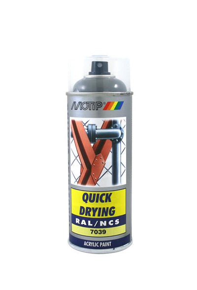 Motip 1051642 - ind. ral 7039 gris quartz bombe aérosol 400 ml | 1 pièce