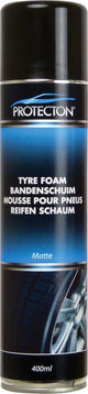 Mousse pour pneus Protecton - avant nettoyage et conditionnement - laisse une couche protectrice - intensifie la couleur - 400ml