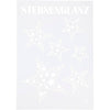 Template flexible de la décoration Viva, étoiles, A4, Vel 210x297 mm, 1 pièce