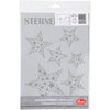 Template flexible de la décoration Viva, étoiles, A4, Vel 210x297 mm, 1 pièce