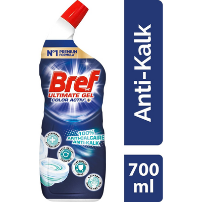 Bref 1069877 - couleur toilette activ + gel océan 700ml | 5 pièces