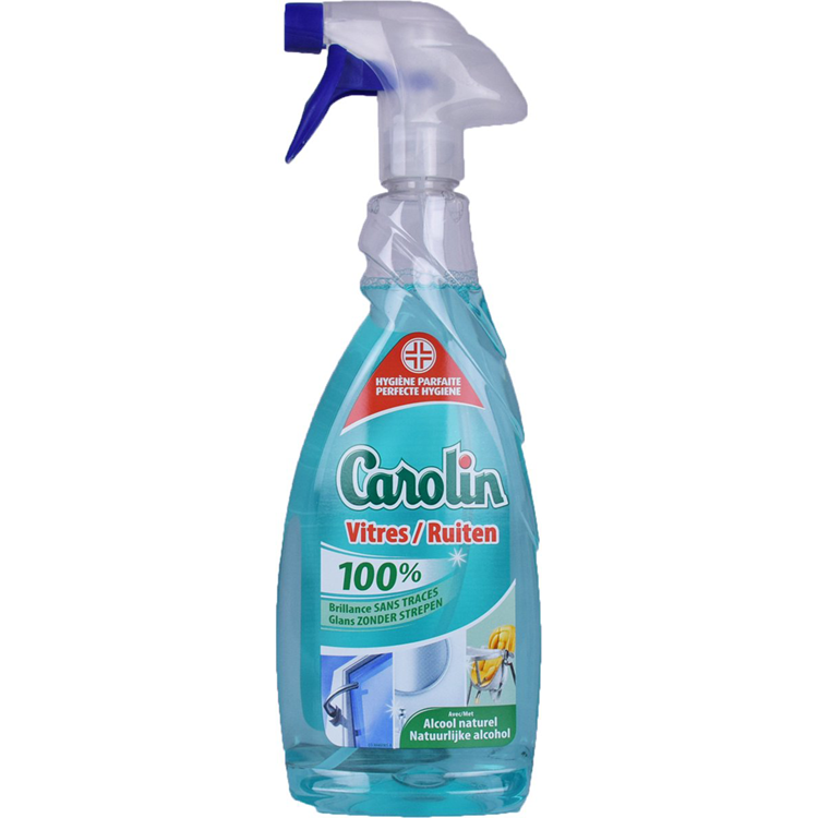 Carolin 1069849 - spray hygiène parfaite vitres 650ml | 6 pièces