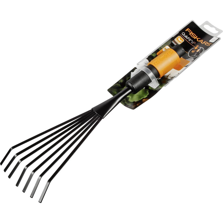 Fiskars râteau à feuilles Quikfit petit métal - 1001412 - 1001412