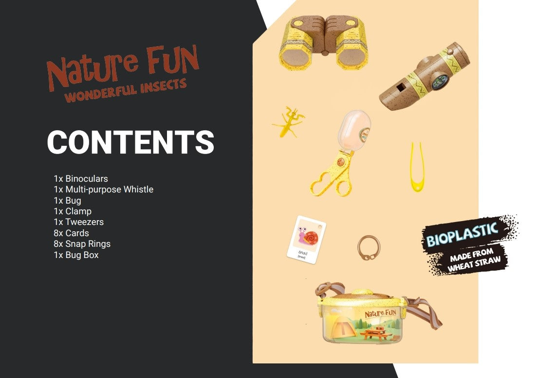 Ensemble explorateur d'insectes pour enfants Byomic 22 pièces