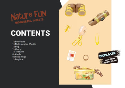 Ensemble explorateur d'insectes pour enfants Byomic 22 pièces