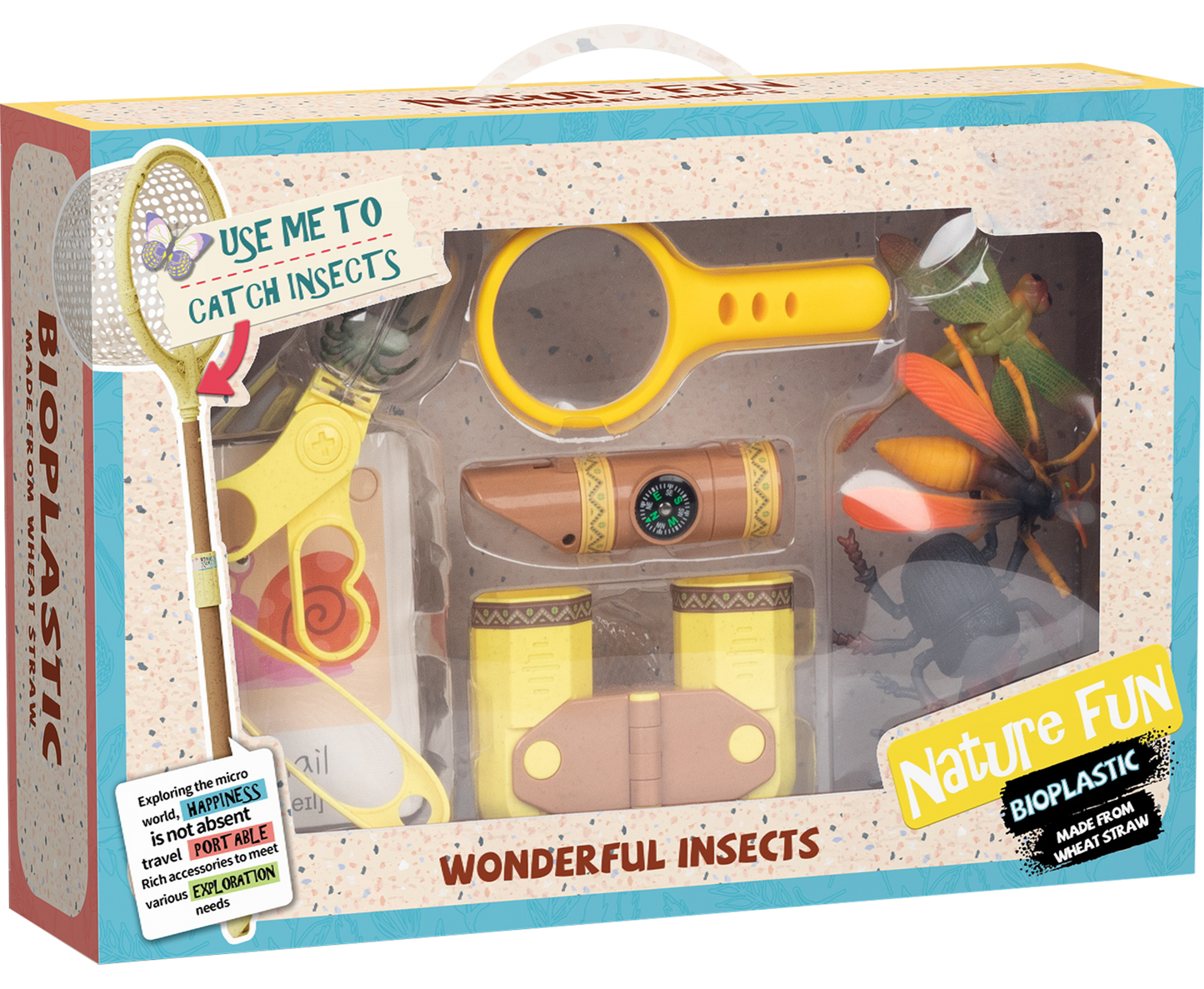 Ensemble explorateur d'insectes pour enfants Byomic 18 pièces