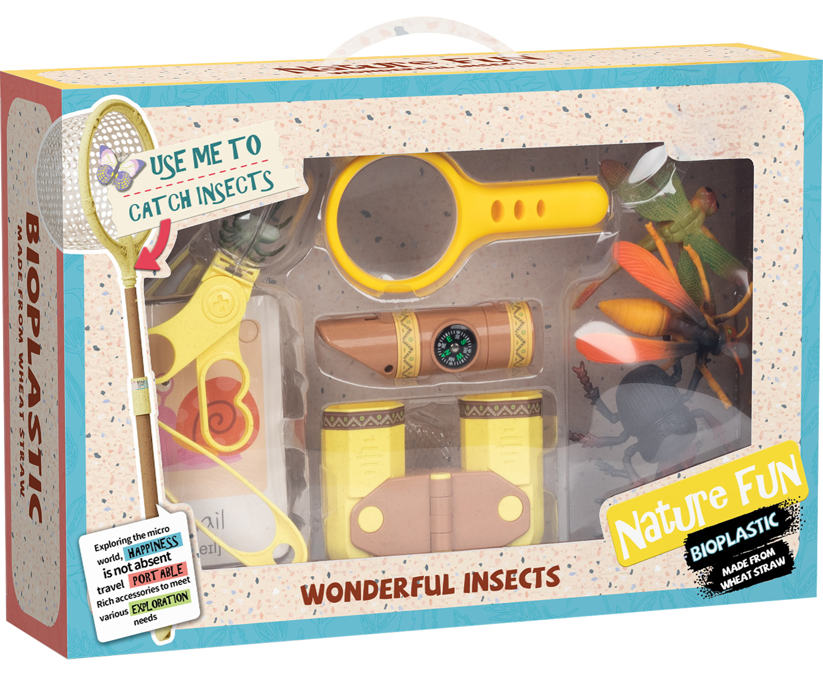 Ensemble explorateur d'insectes pour enfants Byomic 18 pièces