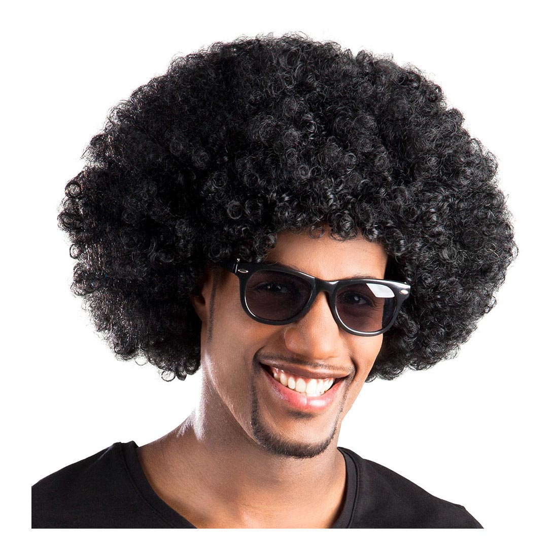 Perruque boland afro noir adulte