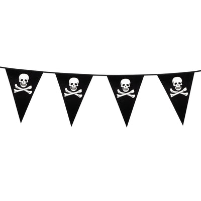 Ligne de drapeau pirate, 6mtr.