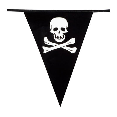 Ligne de drapeau pirate, 6mtr.