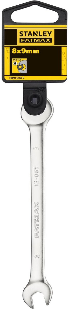 Stanley - clé à fourche fatmax 8x9mm antidérapante - clé à fourche - clés à fourche - 1 pièce(s)