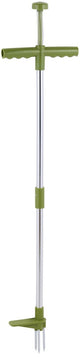 Désherbant Kinzo – désherbant avec manche long – 100 cm – avec 3 dents en métal