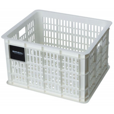 Basilic fietskrat m - moyen - 29,5 litres - blanc