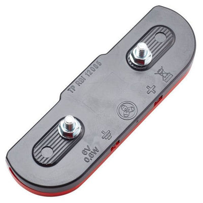 Trelock Carriage Light LS613 Duo plat 50 mm (paquet de montage)