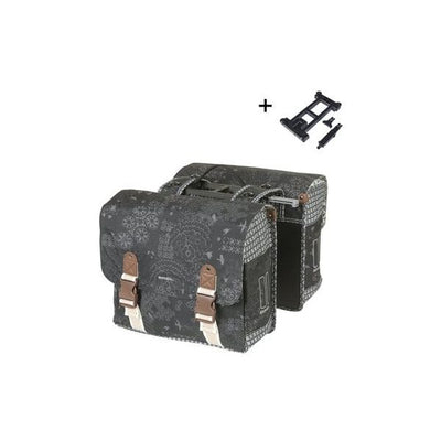 Sac à vélo de basilic Double Boheme Charcoal Mik 35L