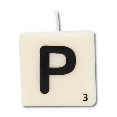 Bougie lettre Paperdreams p, 4 pcs.