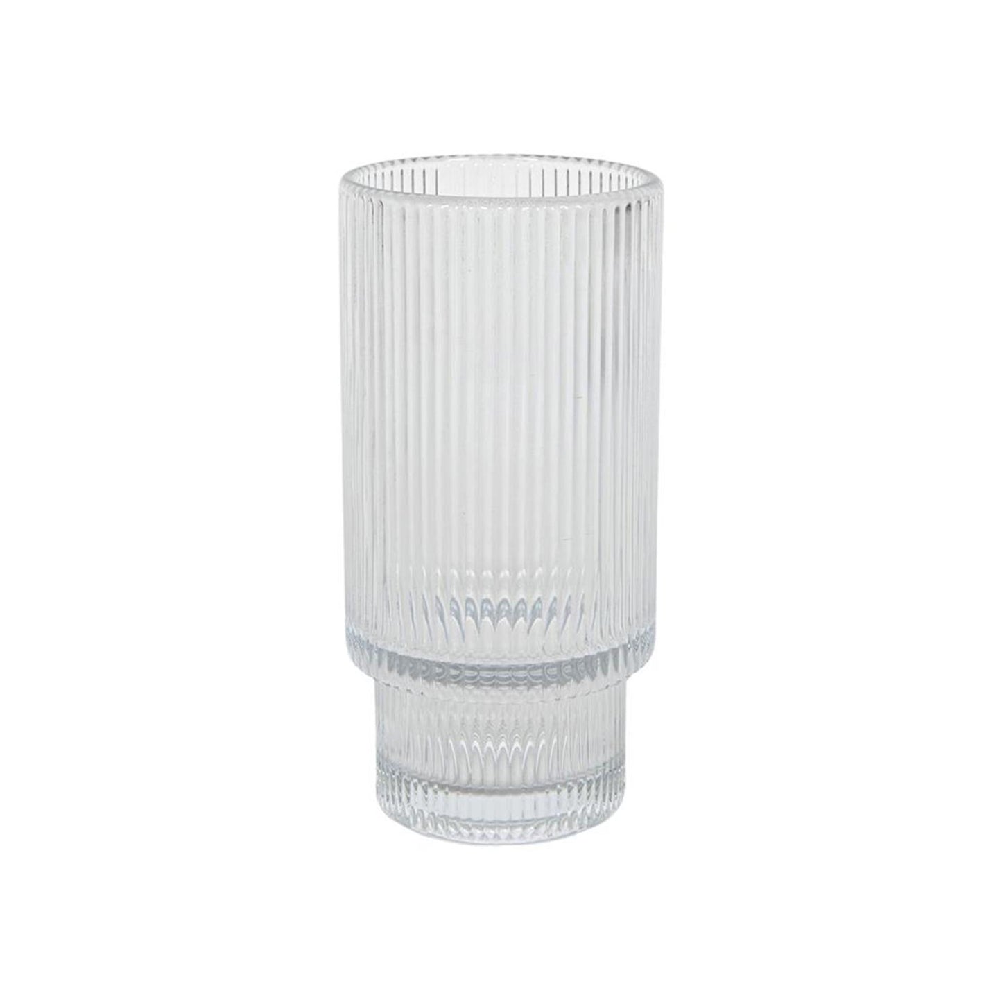 Lignes de verre claires empilables Ø 7,7x14 cm 460 ml