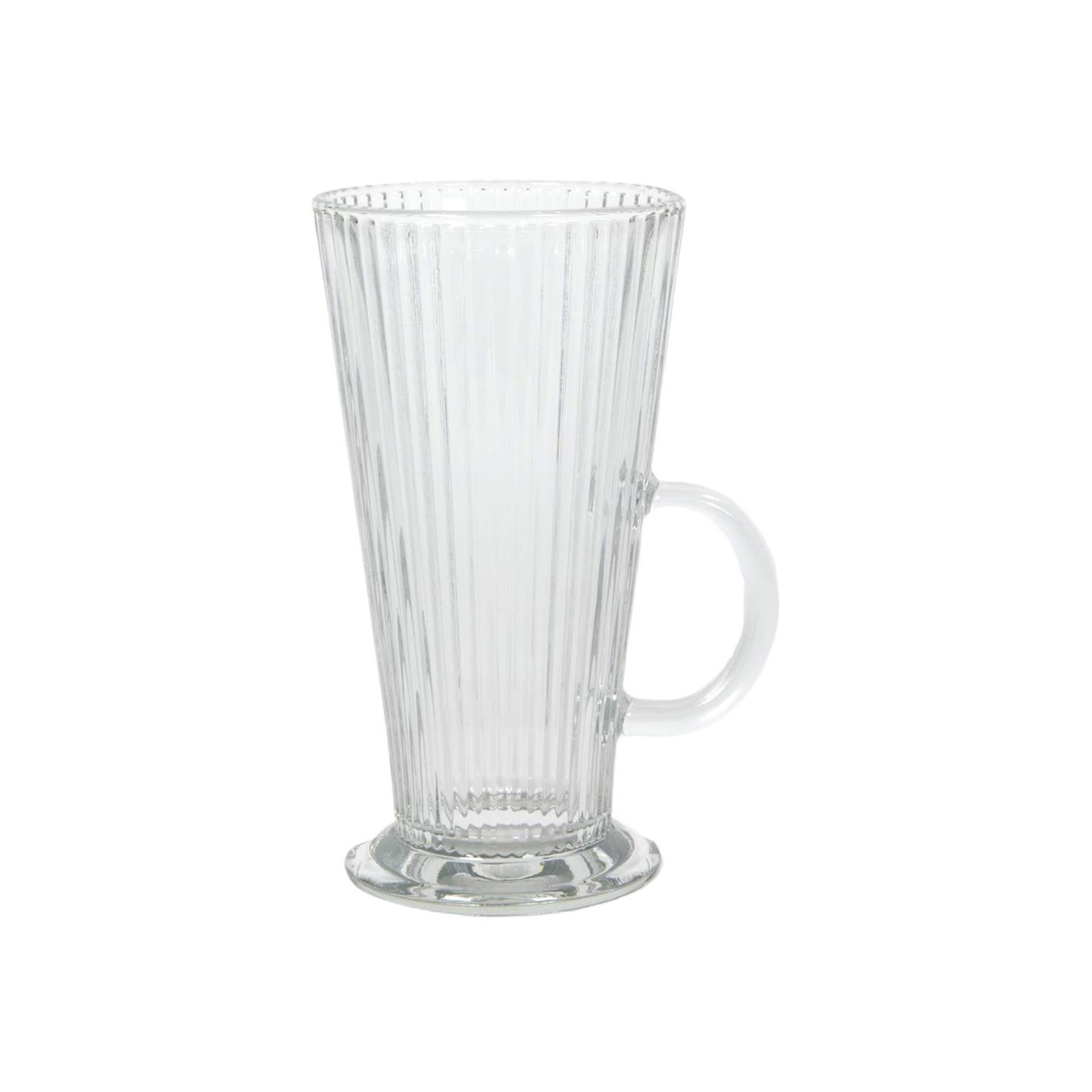 Lignes de verre latte machiato de cuisine impériale ø7,5x14,2cm
