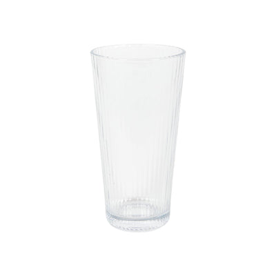 Lignes de verre à boire claires 320ml 6 pcs