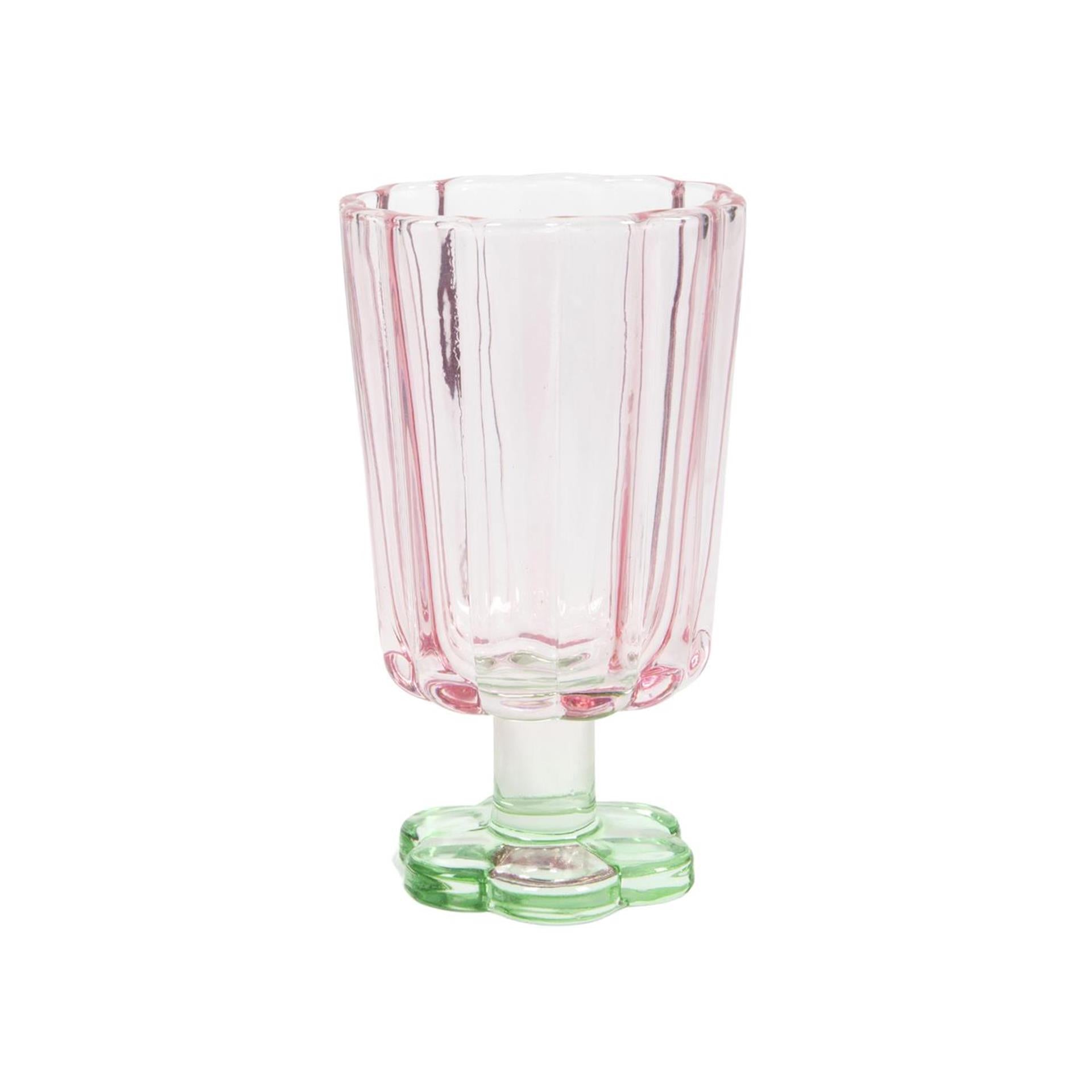 Verre à boire boîte forme fleur a 6 ø7,9cm