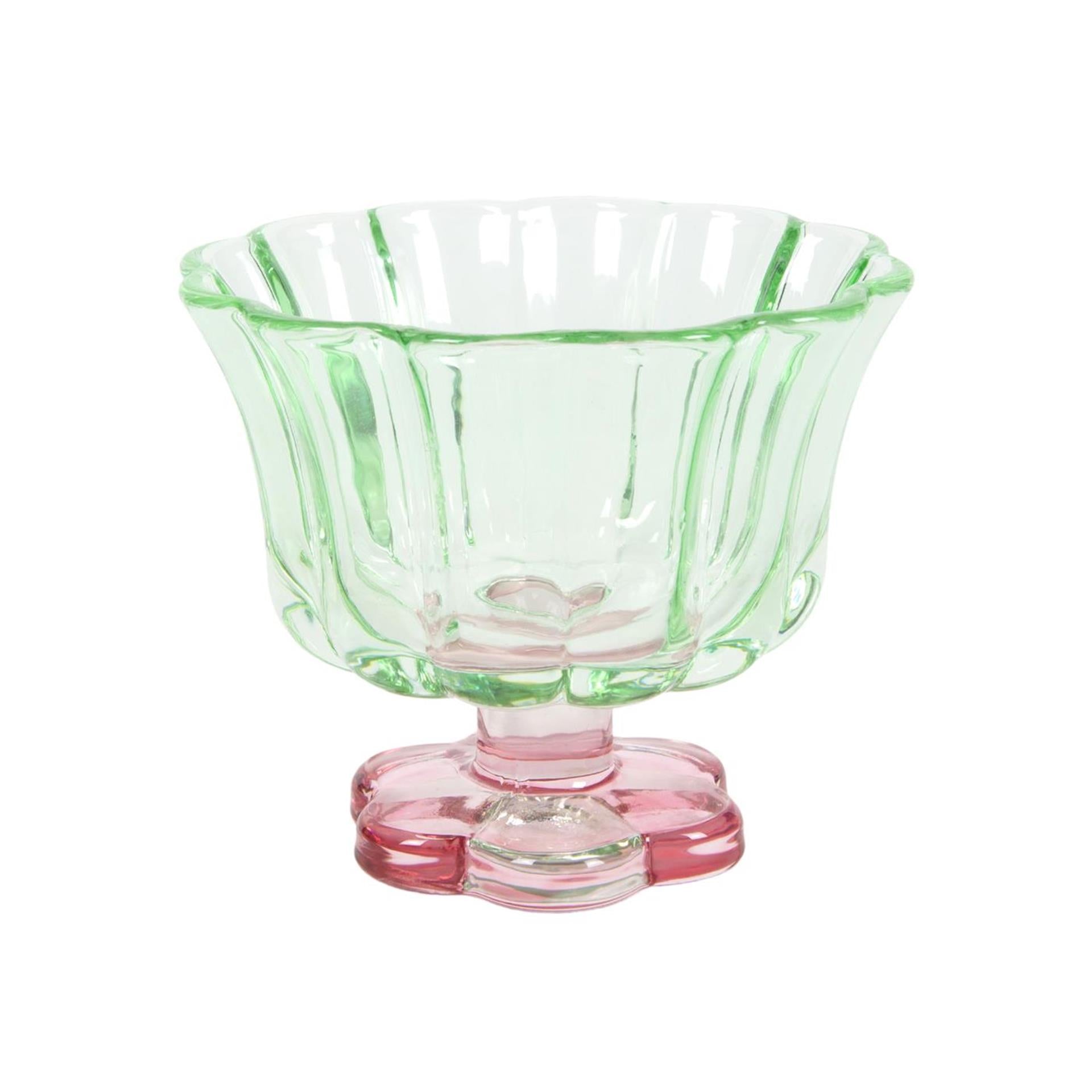 Verre à boire forme fleur boîte a 6 ø10,8cm