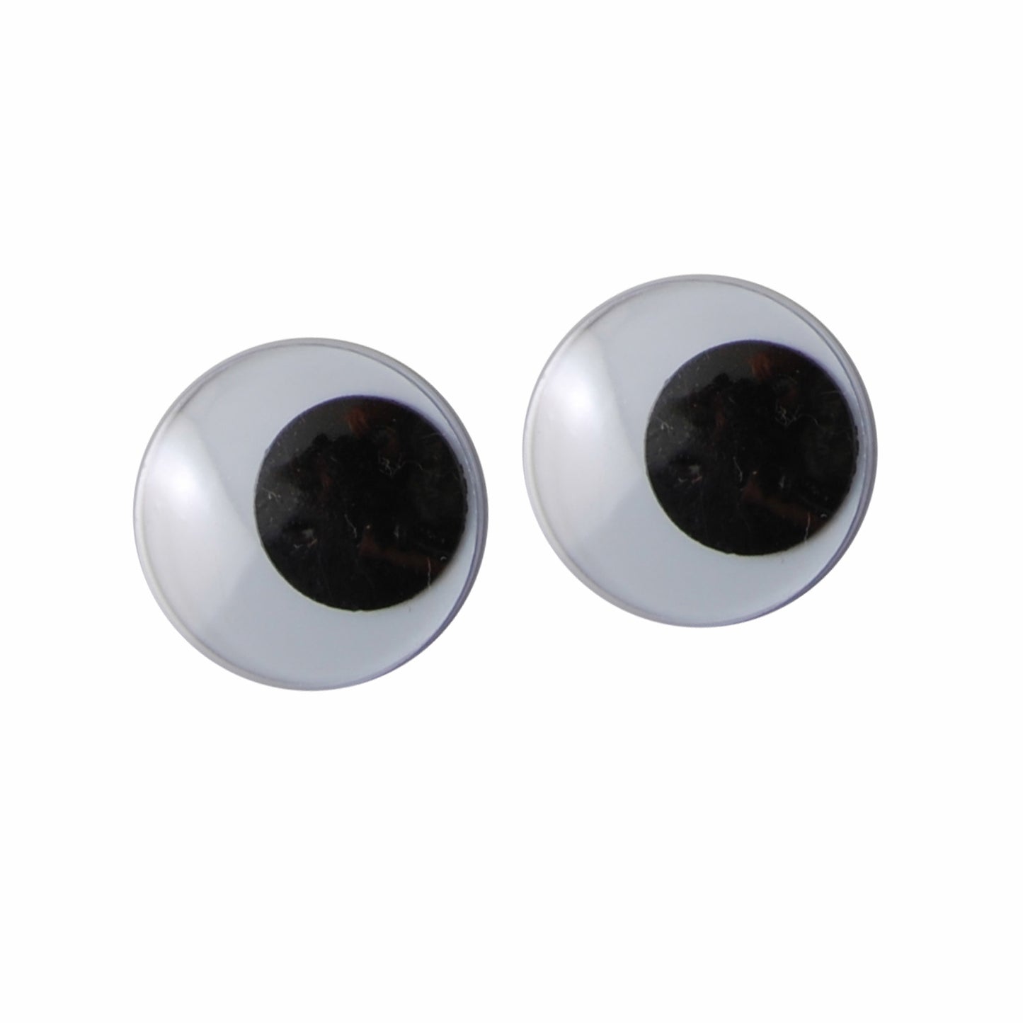 Vaessen creative • yeux écarquillés blanc-noir 18mm 8pcs
