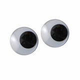 Vaessen creative • yeux écarquillés blanc-noir 20mm 1000pcs - afbeelding 1